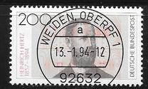 [The 100th Anniversary of the Death of Heinrich Hertz, Physicist, type BEA]