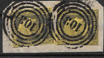 [King Friedrich Wilhelm IV - Hatched Background, Engraved, type A5]