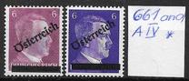 [Adolf Hitler - mit schrägem Aufdruck "Österreich" - Ausgabe für Wien und Niederösterreich, Typ HN]