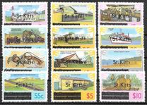 [Stamps of St. Kitts-Nevis Overprinted "St Kitts", type A]