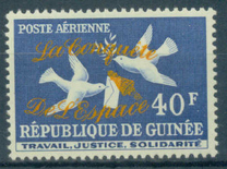 [Airmail - "The Conquest of Space" - Overprinted with Capsule and "La Conquete De L'Espace", type R5]