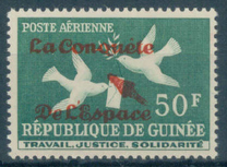 [Airmail - "The Conquest of Space" - Overprinted with Capsule and "La Conquete De L'Espace", type R6]