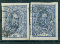 [President Masaryk(1850-1937) - Coloured Paper, tegund AM1]