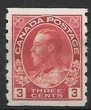 [King George V in Admiral Uniform - New Colors and Values, 유형 AD10]