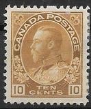 [King George V in Admiral Uniform - New Colors and Values, 유형 AD16]