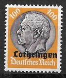 [German Empire Psostage Stamps Overprinted "Lothringen", type A15]