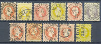 [Issues of Austro-Hungarian Monarchy - Emperor Franz Josef. Coarse Print, type I]