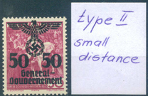 [Polish Postage Stamps Overprinted, type D7]