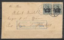 [German Empire Postage Stamps Overprinted "Russisch- Polen", type A1]