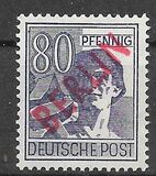 [BERLIN in Red Overprint on "Allied Occupation Zone" Stamps, type B11]