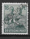 [Joint Allied Occupation Zones Stamps Handstamped, प्रकार A6]