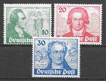 [The 200th Anniversary of the Birth of Johann Wolfgang von Goethe - Poet, type Q]