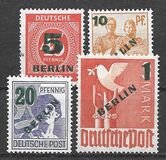 [Overprinted "Allied Occupation Zone" Stamps, Tipi T]