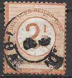 [Definitives - Stamps of 1872 Overprinted, typ E]