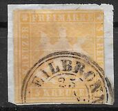 [Coat of Arms - Paper with Orange Silk Threads. Printed 0,75 mm Apart, タイプ B1]