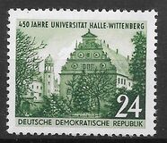 [The 450th Anniversary of Halle University, type BM]