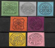 [Coat of Arms - Black Print on Colored Glazed Paper, Tipi L]