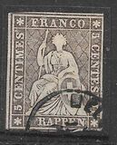 [Helvetia - Berner Print, тип J]