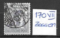 [Joint Allied Occupation Zones Stamps Handstamped, type A4]