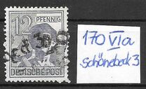[Joint Allied Occupation Zones Stamps Handstamped, type A4]