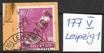 [Joint Allied Occupation Zones Stamps Handstamped, type A11]