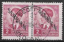 [Yugoslavian Postage Stamps Overprinted "SERBIEN", type A4]