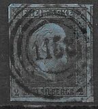 [King Friedrich Wilhelm IV - Hatched Background, Engraved, type A4]