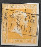 [King Friedrich Wilhelm IV - Hatched Background. Thin White Paper, प्रकार A13]