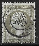 [Emperor Napoléon III - Perforated, type C10]