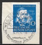 [The 75th Anniversary of the Telephone by Philipp Reis, Typ AF]