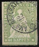 [Helvetia - Berner Print, тип J4]