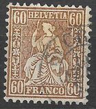 [Helvetia - New Design - Value in Corners - White Paper, 类型 K7]