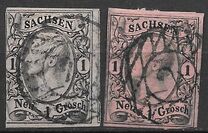 [King Johann I - Coloured Paper, type D1]