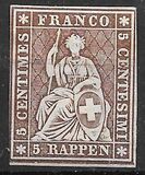 [Helvetia - Berner Print, тип J]