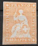 [Helvetia - Berner Print, тип J3]