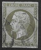 [Emperor Napoléon III - Inscription: "EMPIRE FRANC", type C]