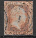 [King Friedrich Wilhelm IV - Hatched Background, Engraved, type A2]