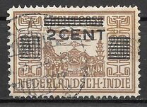 [Airmail Stamps of 1928 & 1931 with 3 Bars over "LUCHTPOST" and Surcharged New Value, type M8]
