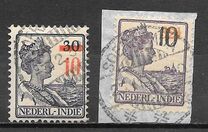 [Queen Wilhelmina Surcharged, Tip K21]