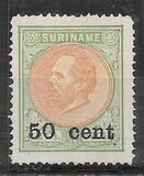 [Stamps of 1875 & 1889 Surcharged, type I3]