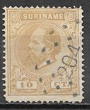 [King Wilhelm III - Bluish Paper. Small Perforation Holes, type A3]