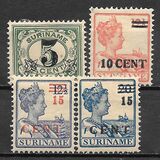 [Issues of 1913 Surcharged, type Z]