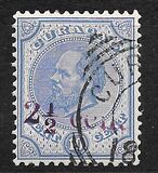 [Issue of 1876 Surcharged in Carmine Red, Вид F]