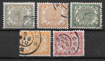 [Numeral Stamps, type K]