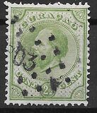 [King Wilhelm III - Large Perforation Holes, Tipe A6]