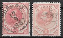 [King Wilhelm III - Large Perforation Holes, Tipe A8]