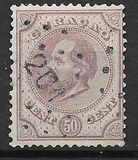 [King Wilhelm III - Large Perforation Holes, Tipe A11]