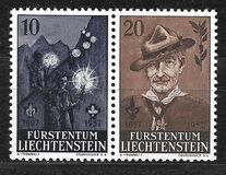 [The 50th Anniversary of Scouting Movement & the 100th Anniversary of the Birth of Robert Baden-Powell 1857-1941, տեսակ KE]