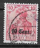 [German Empire Postage Stamps Surcharged, type A3]