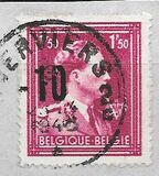 [Overprinted "-10%" or "10%", Tip F14]